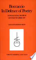 Boccaccio, In defense of poetry. /