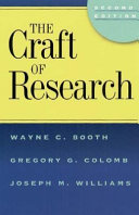The craft of research /