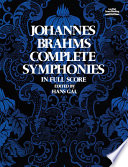 Complete symphonies in full orchestral score