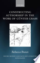 Constructing authorship in the work of Günter Grass