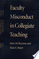 Faculty misconduct in collegiate teaching /