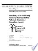 Feasibility of conducting followup surveys in the National Household Education Survey /