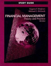 Study guide to accompany Financial management, theory and practice, 10th edition /