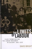 The limits of labour : class formation and the labour movement in Calgary, 1883-1929 /