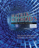 Matrix methods : applied linear algebra /