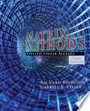 Matrix methods : applied linear algebra /