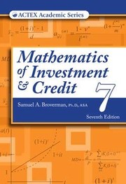 Mathematics of investment and credit /