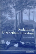 Redefining Elizabethan literature /