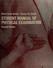 Student manual of physical examination.