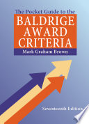 The Pocket Guide to the Baldrige Award Criteria (5-Pack).