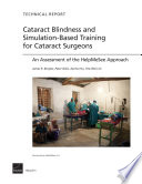 Cataract blindness and simulation-based training for cataract surgeons : an assessment of the HelpMeSee approach /