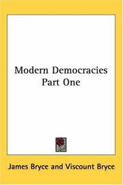 Modern democracies /