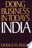 Doing business in today's India /