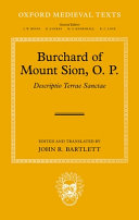 Burchard of Mount Sion, OP : descriptio terrae sanctae /