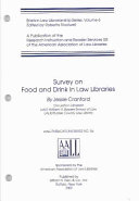 Survey on food and drink in law libraries /