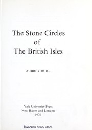 The stone circles of the British Isles /