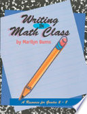 Writing in math class : a resource for grades 2-8 /