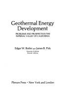 Geothermal energy development : problems and prospects in the Imperial Valley of California /