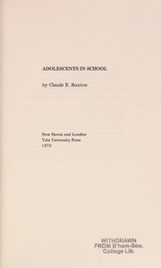 Adolescents in school,