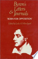 "Born for opposition": 1821 /