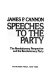 Speeches to the party; the revolutionary perspective and the revolutionary party
