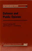 Defence and public opinion /
