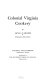 Colonial Virginia cookery /