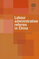 Labour administration reforms in China /