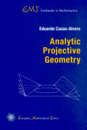 Analytic projective geometry /