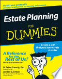 Estate planning for dummies /