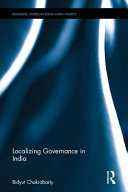 Localizing governance in India /