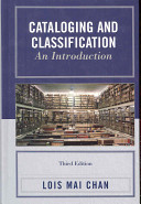 Cataloging and classification : an introduction /