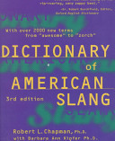 Dictionary of American slang /