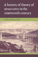 A history of theory of structures in the nineteenth century /