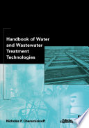 Handbook of Water and Wastewater Treatment Technologies.