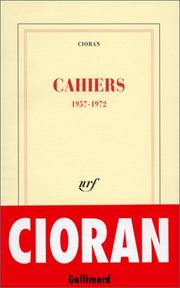 Cahiers : 1957-1972 /