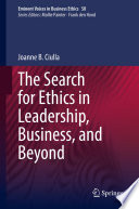 The search for ethics in leadership, business, and beyond