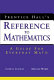 Prentice Hall's reference to mathematics : a guide for everyday math /
