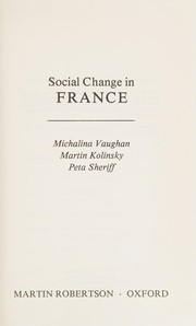 Social change in France /