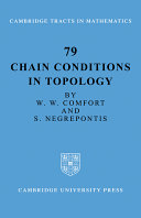Chain conditions in topology /
