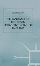 The language of politics in seventeenth-century England /