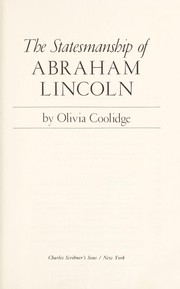 The statesmanship of Abraham Lincoln /