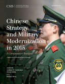 Chinese strategy and military modernization in 2015 : a comparative analysis /