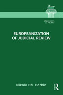 Europeanization of judicial review /