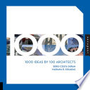 1000 ideas by 100 architects /