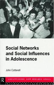 Social networks and social influences in adolescence /