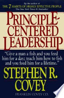 Principle-centered leadership /