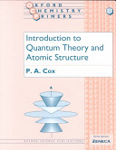 Introduction to quantum theory and atomic structure /