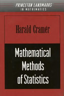 Mathematical methods of statistics /
