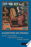 Algorithms on strings /